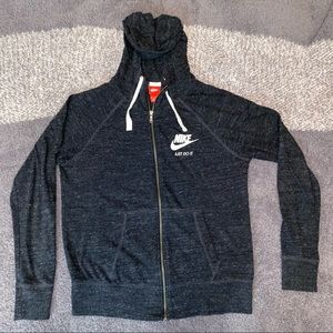 Nike Sportswear Gym Vintage Zip Hoodie size M